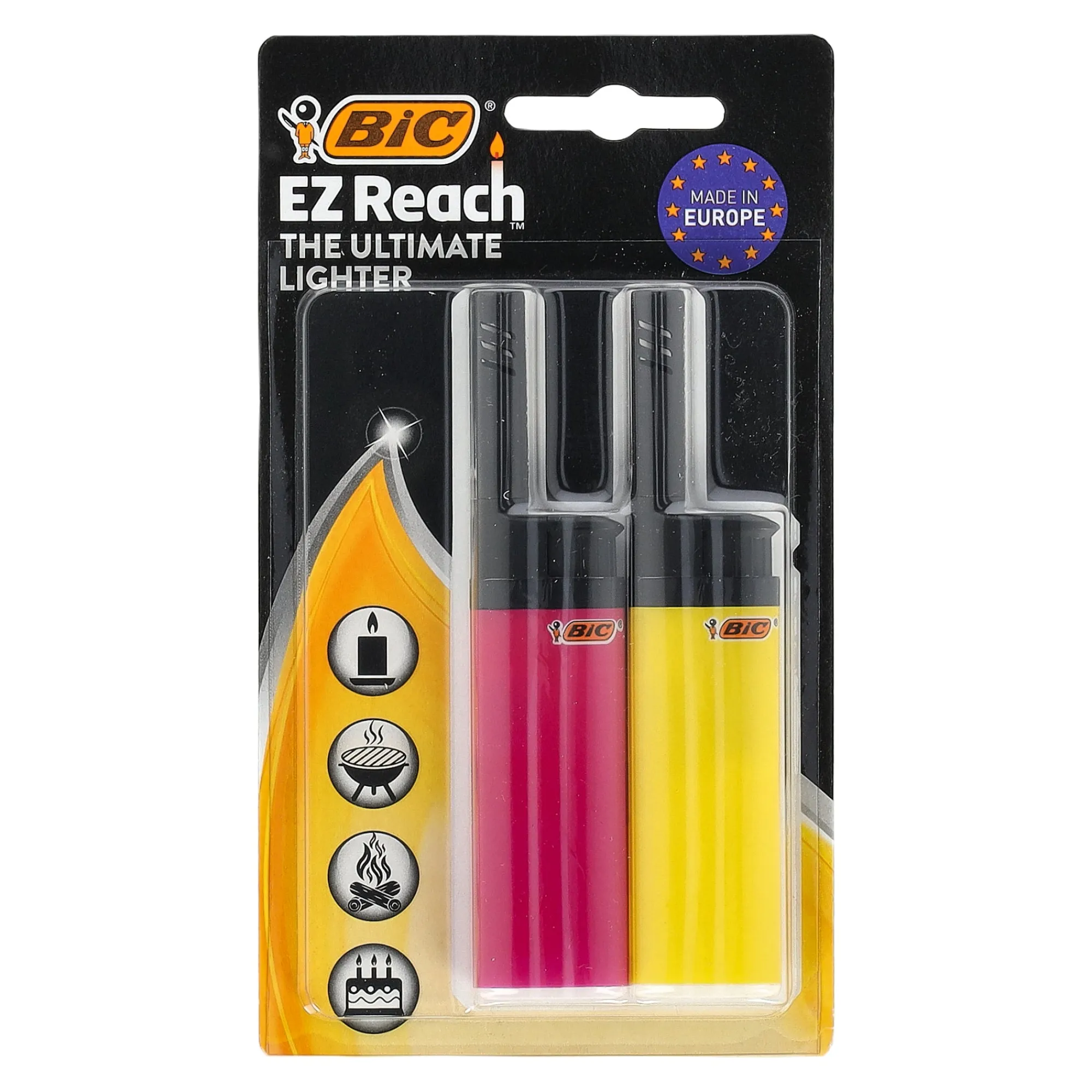 Bic Barbecueaccessoires>Aansteker EZ reach compact 2st