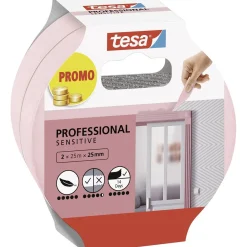 Tesa Verfspullen>Afplakband sensitive 25mmx25M 2st