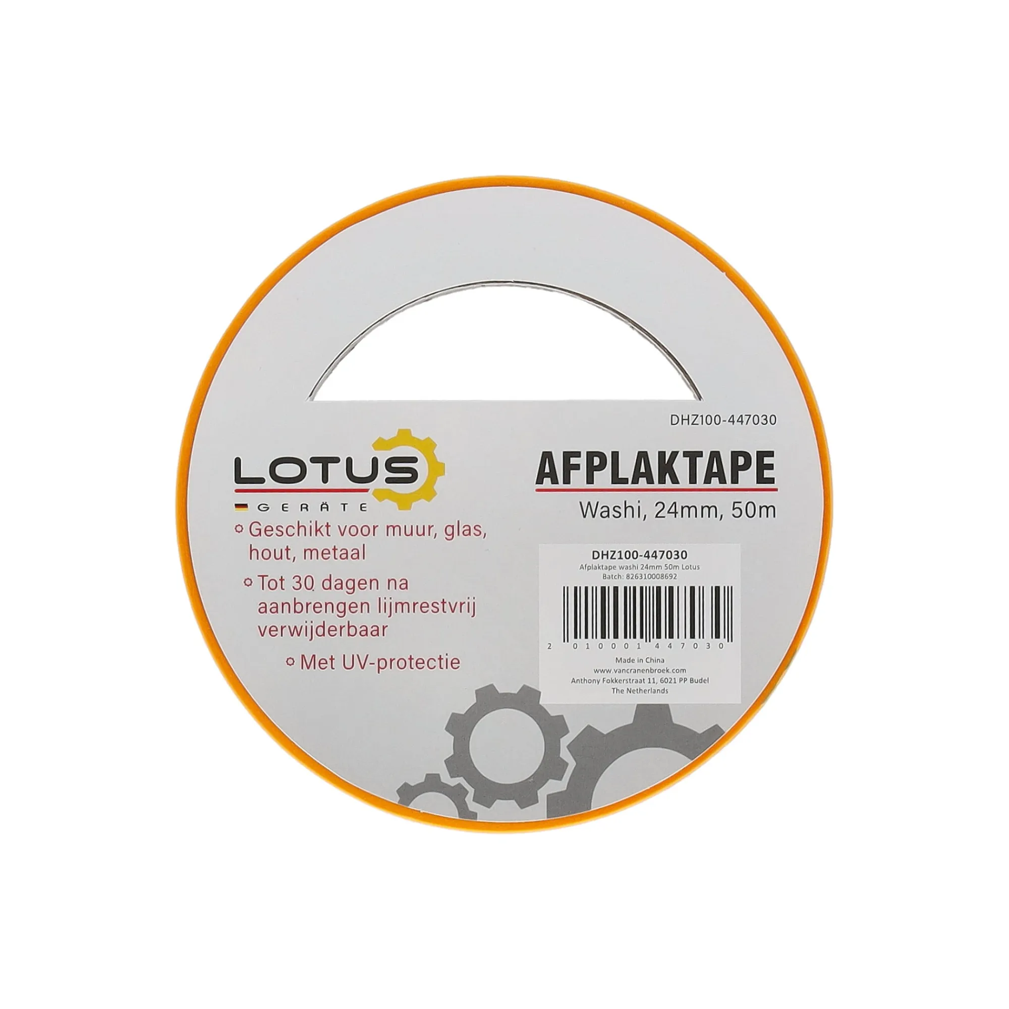 Lotus Verfspullen>Afplaktape pro Washi 24 mm 50 m