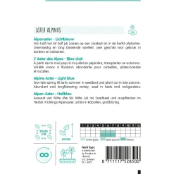Horti Tops Moestuin>Alpenaster lichtblauw