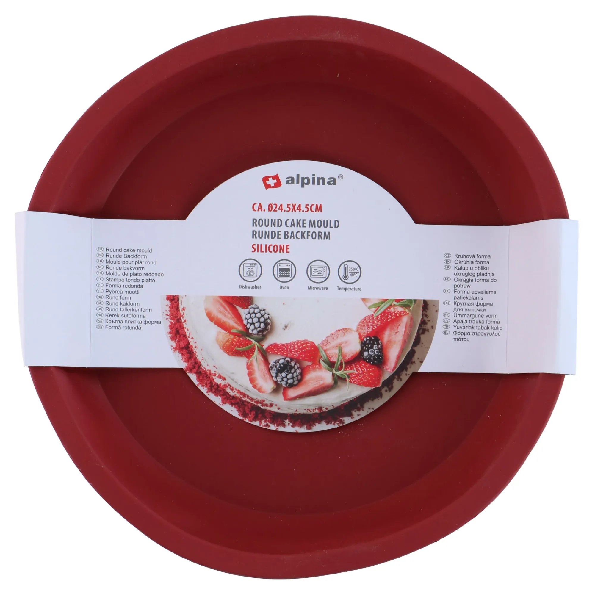 Alpina Koken & Tafelen>Bakvorm D24,5cm assorti