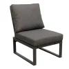 Bois le Duc Loungesets>Bank tussen Foxton Antraciet