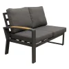 Bois le Duc Loungesets>Bank 2-zit links Foxton Antraciet