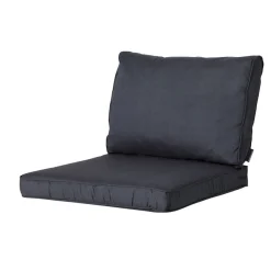 Madison Tuinkussens>Basic black A052 lounge soft 73x40 rug