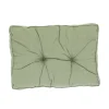Madison Tuinkussens>Basic green lounge rugkussen 60x40