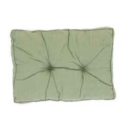 Madison Tuinkussens>Basic green lounge rugkussen 60x40