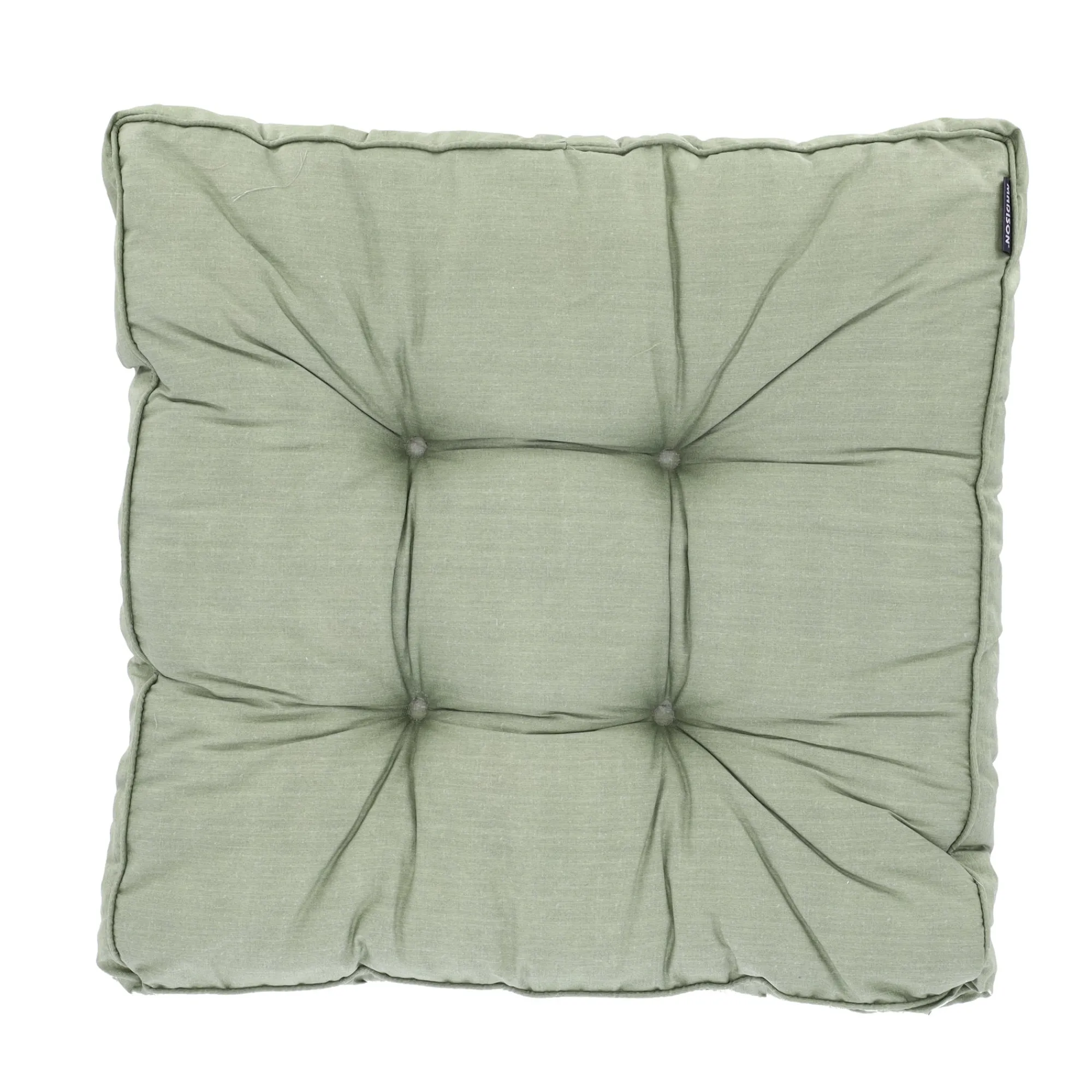 Madison Tuinkussens>Basic green lounge zitkussen 73x73