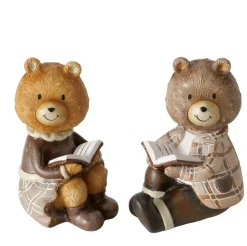 Kerstdecoratie>Beeld beer Henry 10 cm