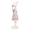 O'malley Pasen>Beeld konijn roze 26cm
