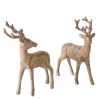 Boltze home Kerstdecoratie>Beeld rendier Pado 16cm