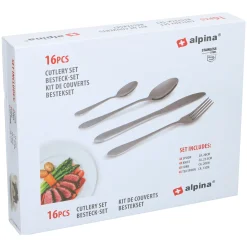 Alpina Koken & Tafelen>Bestekset 16-delig