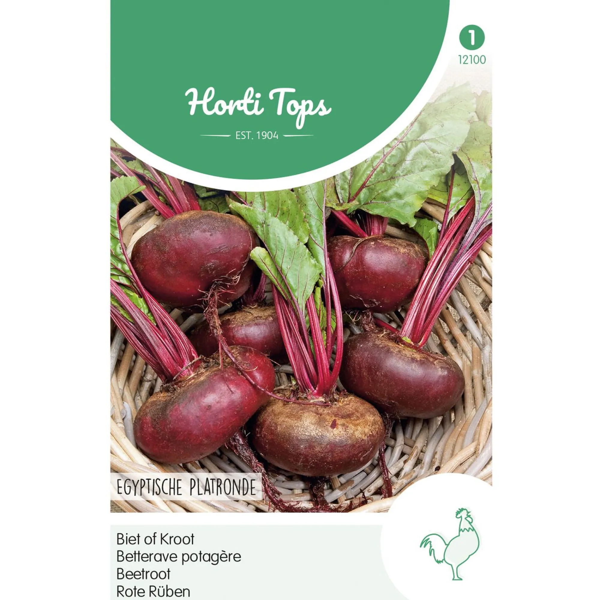 Horti Tops Moestuin>Bieten Egyptische platronde