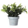 Kunstplanten En Kunstbloemen>Bloem in pot 28 cm diverse assorti