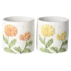 Natural Collections Vazen En Potten>Bloempot cement 10 cm 3 assorti
