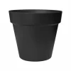 Easyday Vazen En Potten|Tuindecoratie>Bloempot Straight 47 cm intense black