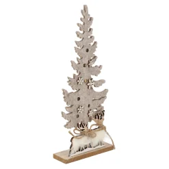 Kerstdecoratie>Boom vilt LED 29cm