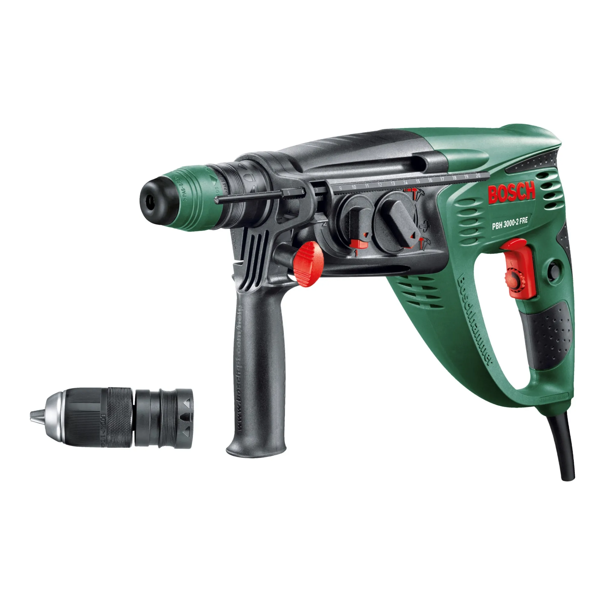 Bosch Elektrisch Gereedschap>Boorhamer PBH3000-2fre +accessoires
