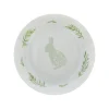 O'malley Pasen>Bord konijn groen 19 cm