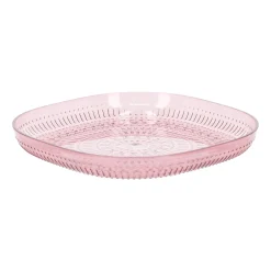 Decoris Koken & Tafelen>Bord plastic 20 cm 2 assorti