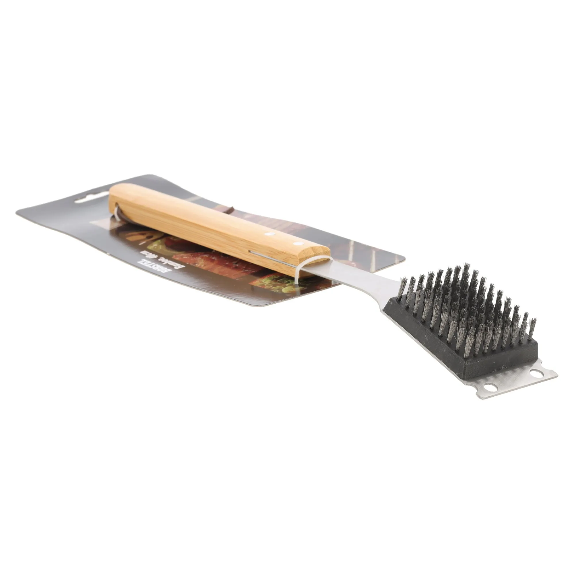 Barbecueaccessoires>Borstel bamboo 40cm