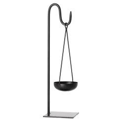 O'malley Woondecoratie|Kaarsen>Brander geurblokjes zwart 38 cm