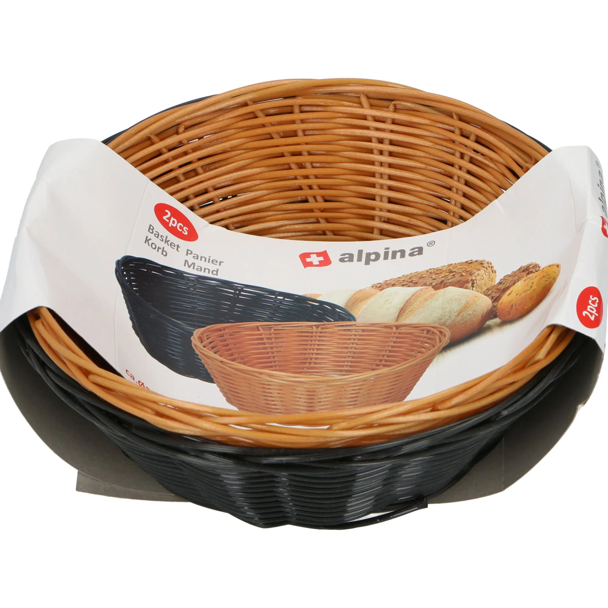Alpina Opbergen>Broodmand D20cm 2st