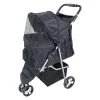 Friendly Pet Reizen Hond>Buggy hond zwart 47x100x80cm zwart