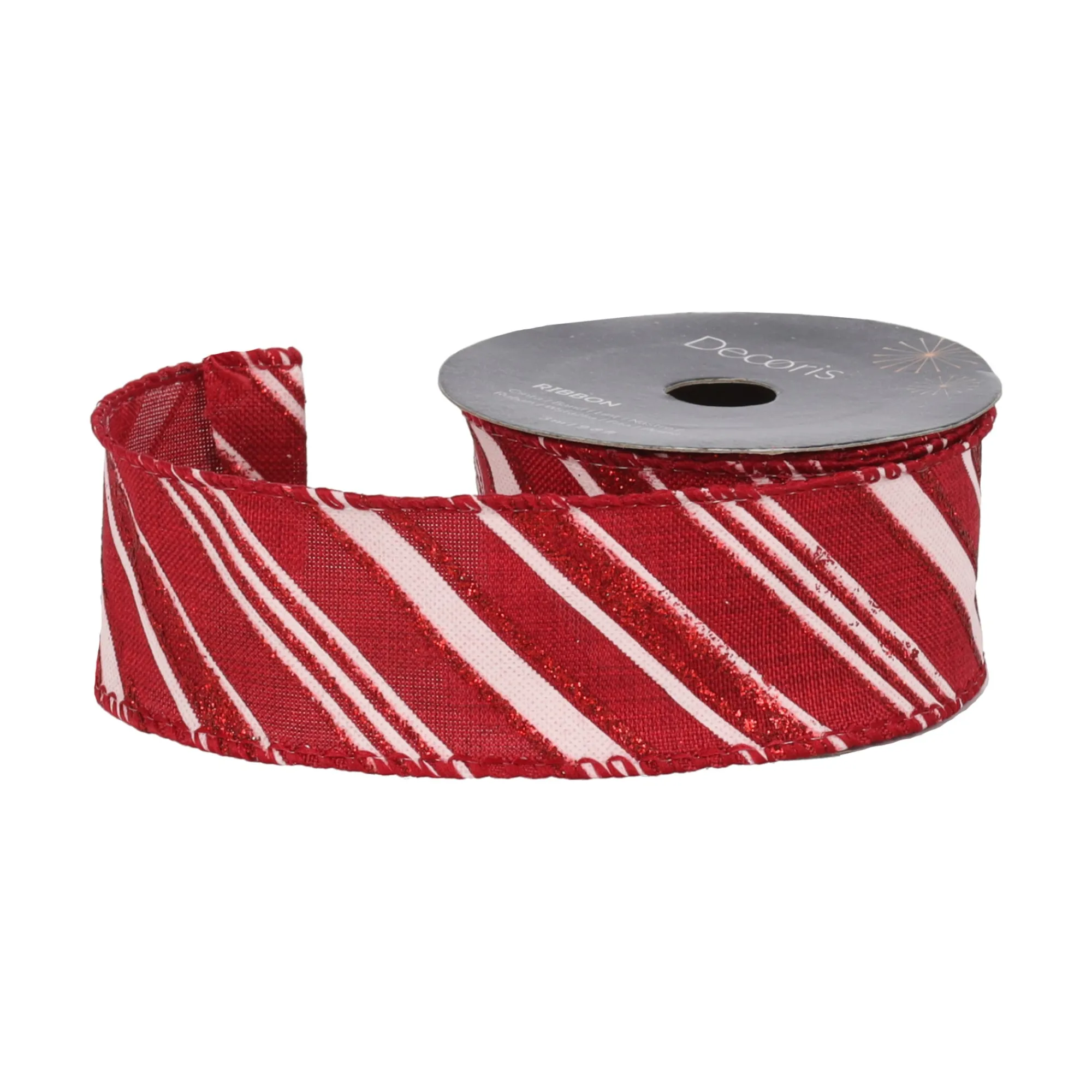 Kerstdecoratie>Cadeaulint rood wit