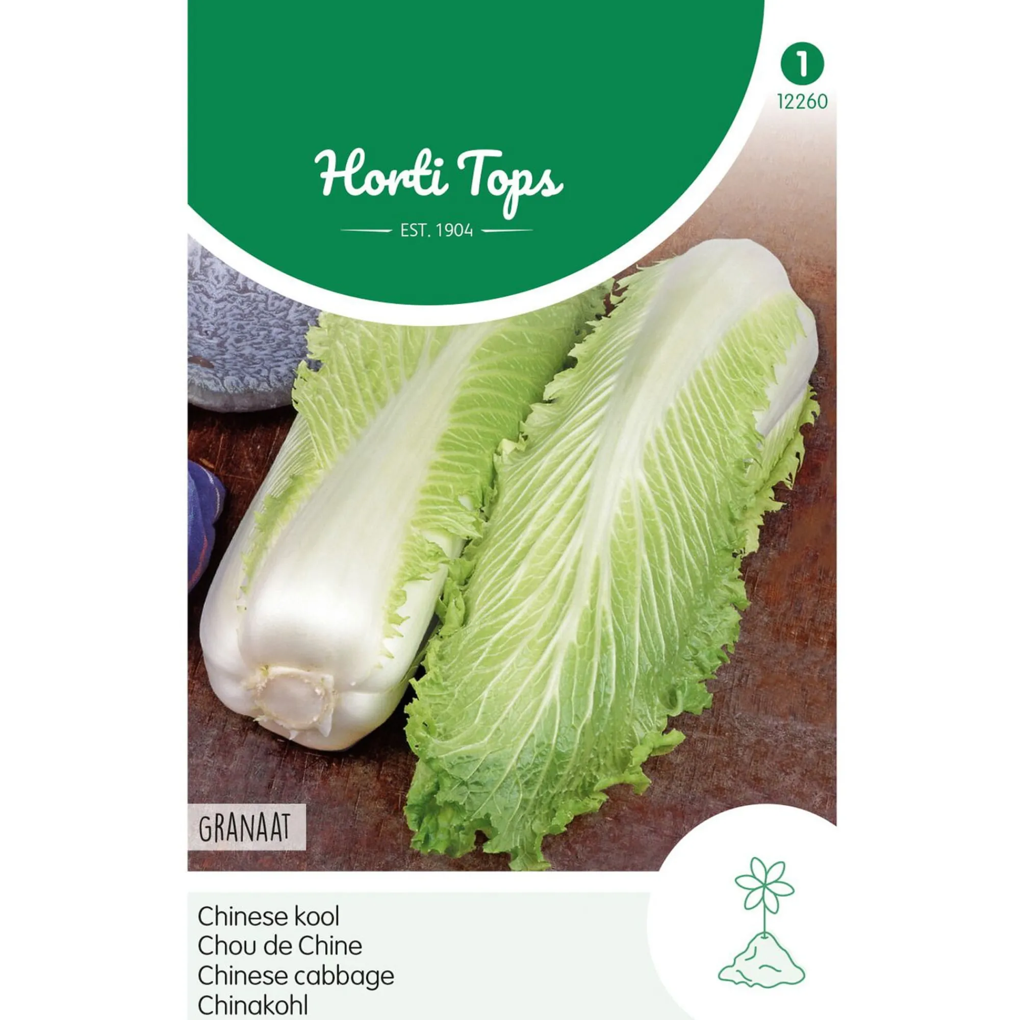 Horti Tops Moestuin>Chinese kool granaat zelfsluitend