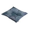 Madison Tuinkussens>Circle Blue hocker 50x50