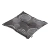 Madison Tuinkussens>Circle Grey hocker 50x50