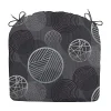 Madison Tuinkussens>Circle Grey zitkussen 46x48