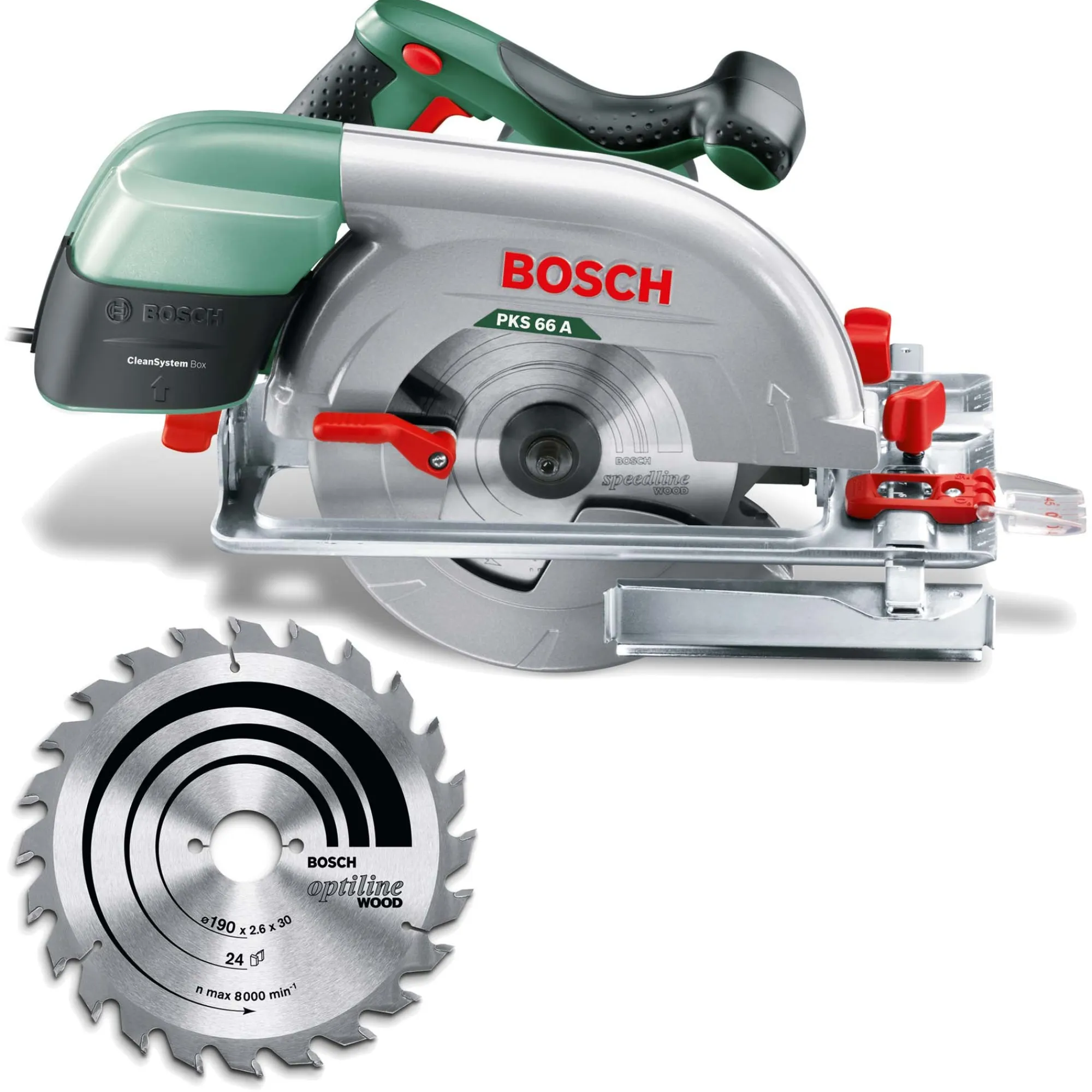 Bosch Elektrisch Gereedschap>Cirkelzaag PKS66A