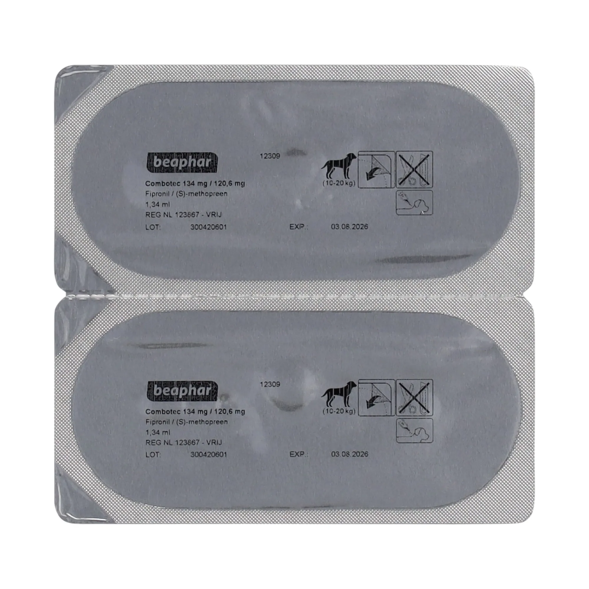 Beaphar Hondenverzorging>Combotec hond 10-20kg