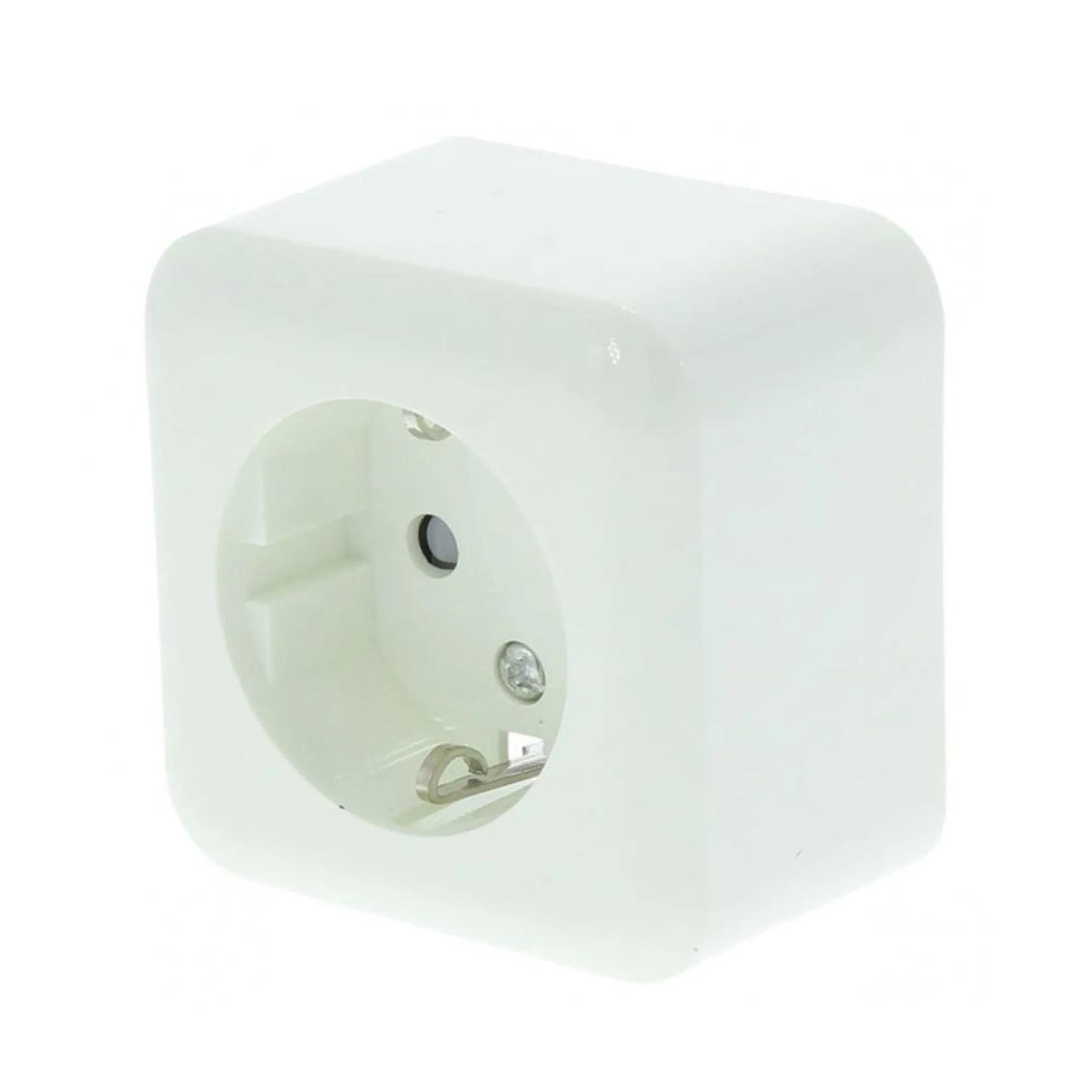 Q-link Schakelmateriaal>Contactdoos 1V Exo OPB RA PW