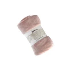 O'malley Plaids En Sierkussens>Coral fleece oud roze 150 x 200 cm