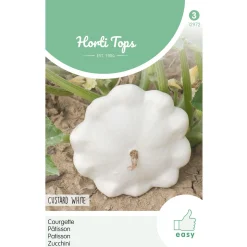 Horti Tops Moestuin>Courgette Custard White
