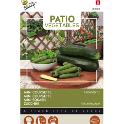 Buzzy Moestuin>Courgette Patio ster F1