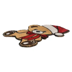 O'malley Kerstdecoratie>Deurmat kerstbeer 65 x 45 cm