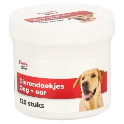 Friendly Pet Kattenverzorging|Hondenverzorging>Dierendoekjes oog+oor 120st