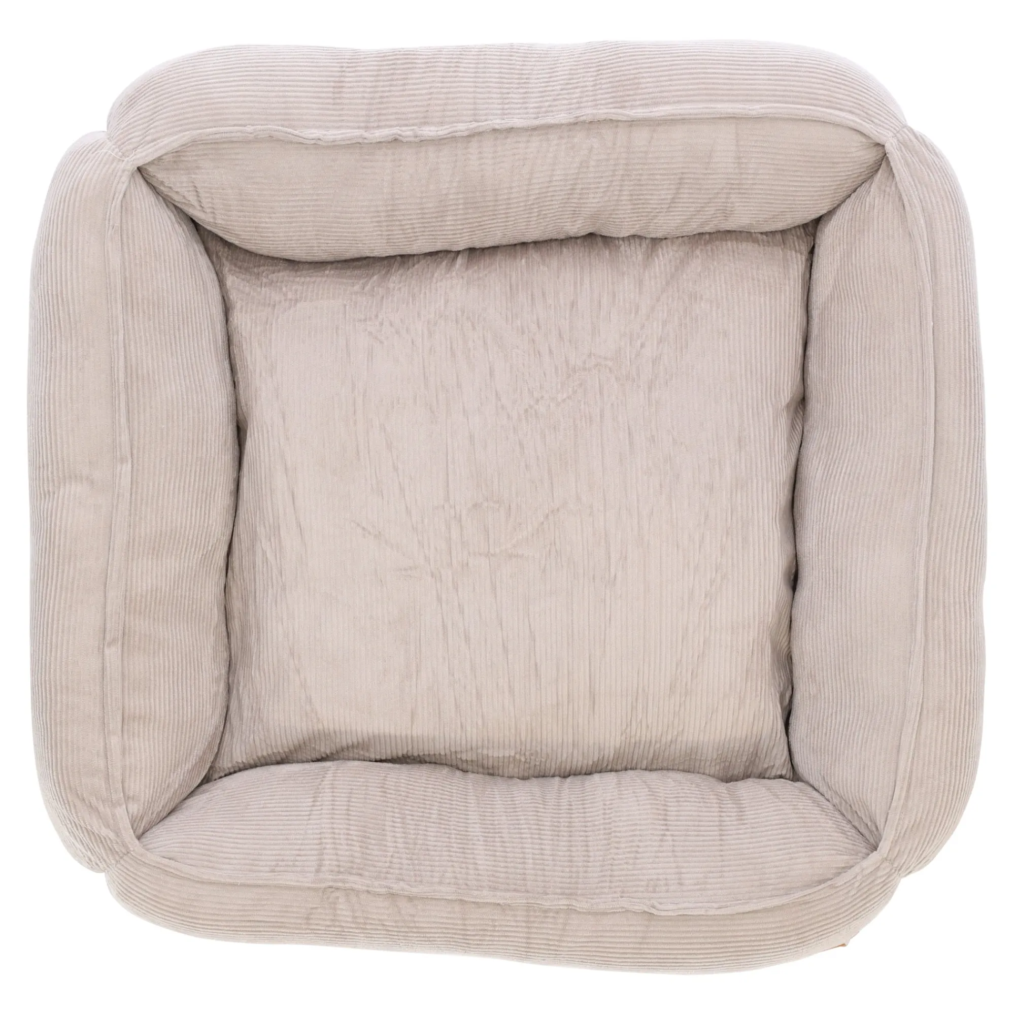 Friendly Pet Hondenmand>Dierenmand rib 65x60x20cm taupe
