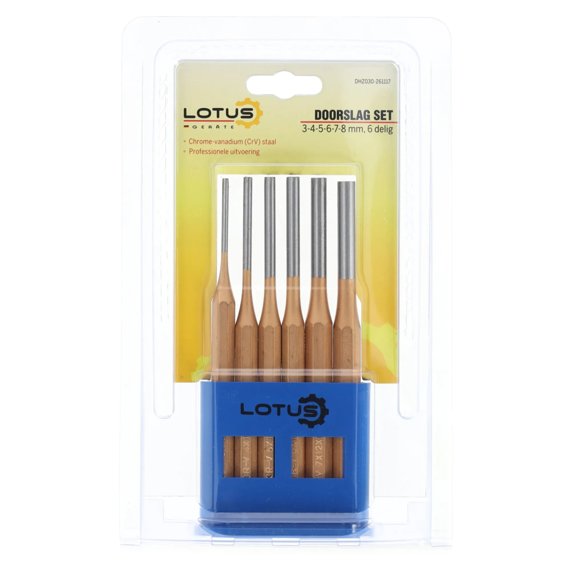 Lotus Handgereedschap>Doorslag set pro 6-delig