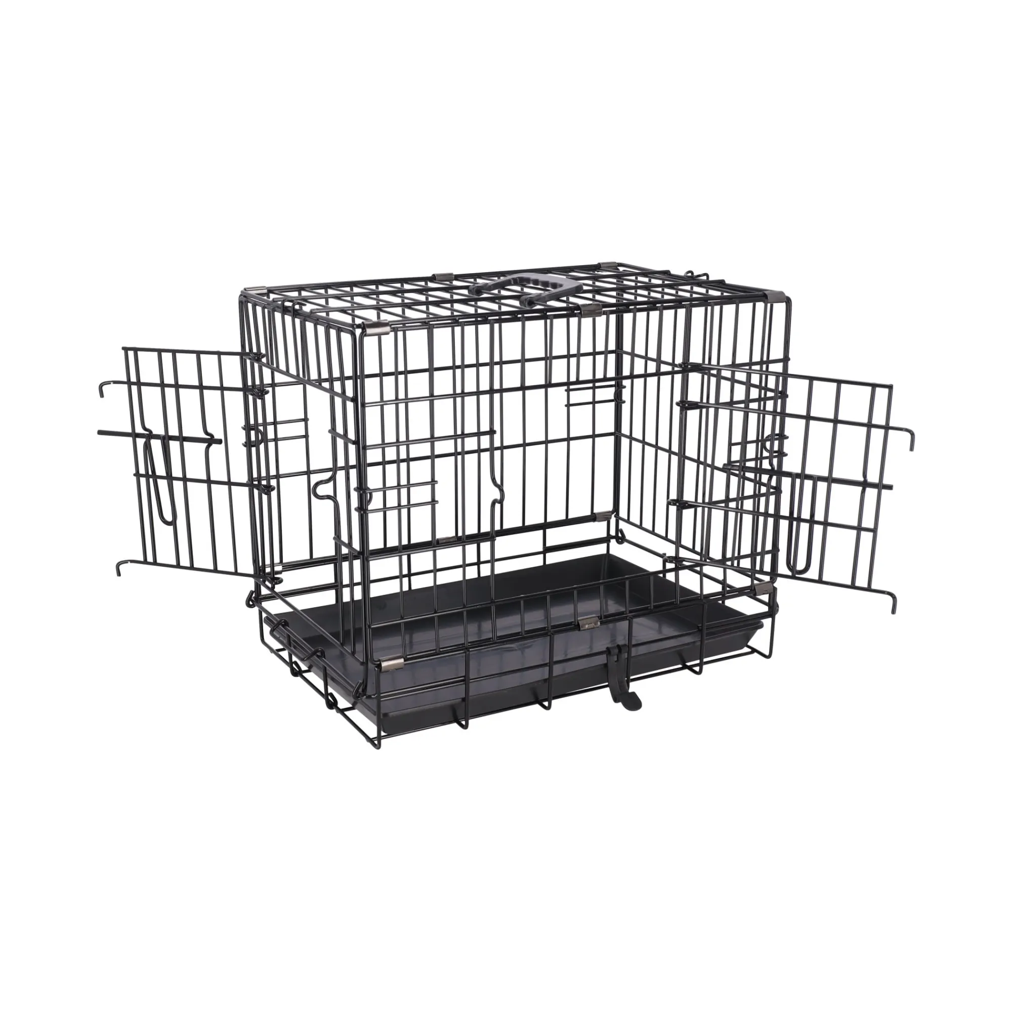 Friendly Pet Reizen Hond>Draadkooi LX-2D XS zwart