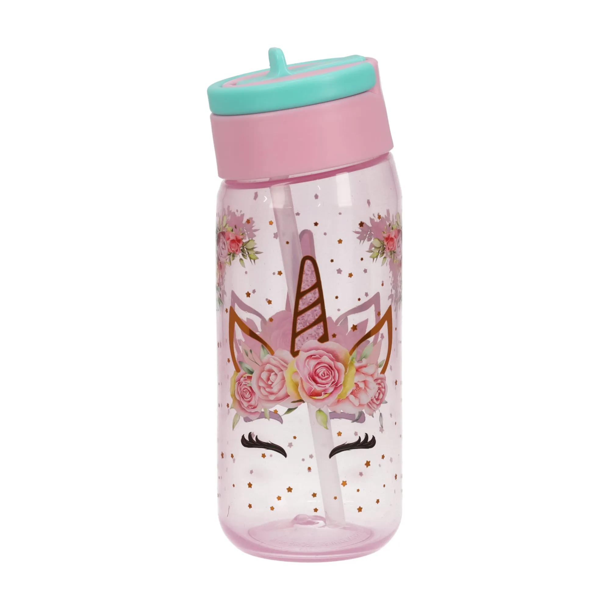 Lunch Buddies Koken & Tafelen>Drinkfles 500 ml unicorn flower