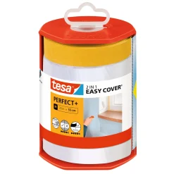 Tesa Verfspullen>Easy Cover 550mmx33M dispenser+vulling