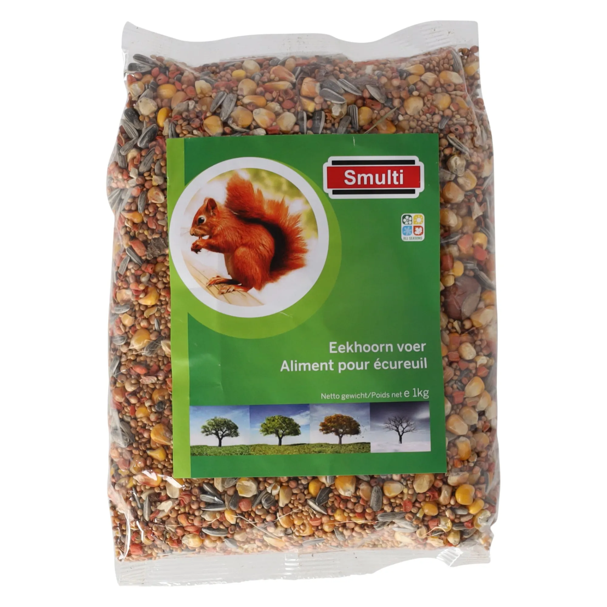 Smulti Knaagdiervoer>Eekhoornvoer 1kg