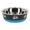 Flamingo Voer- En Drinkbakken Knaagdier>Eetpot knaagd Nelly blauw 14cm 400ml