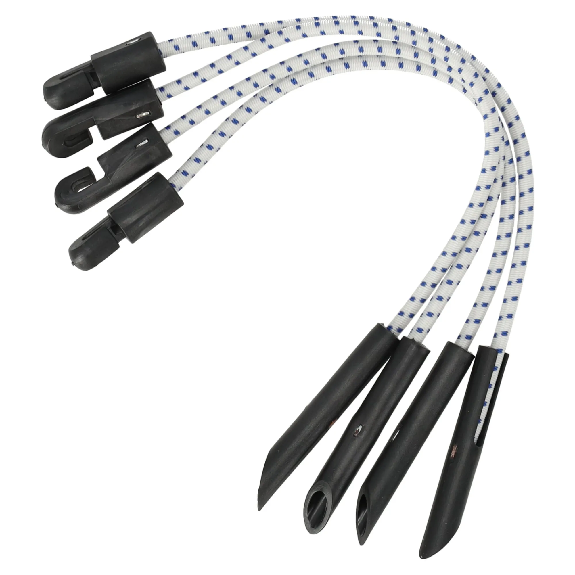 Bel Garden Afrastering>Elastiek + haak 28cm dekzeil 4st