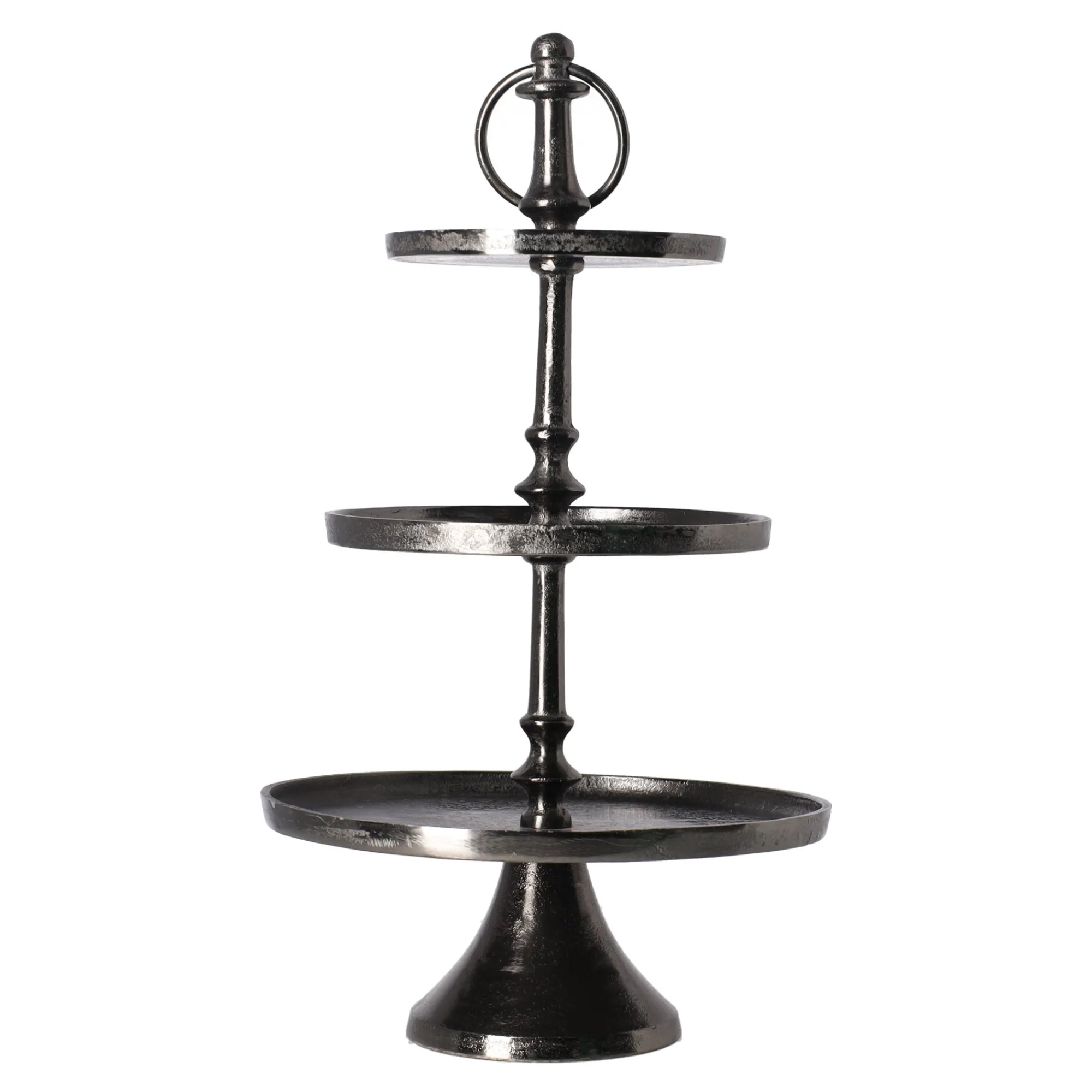 Koken & Tafelen|Woondecoratie>Etagere Teshig 40 cm zwart