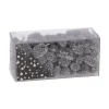 Natural Collections Woondecoratie>Exotische mix natuur zilver 6 x 6 x 14 cm 6 assorti
